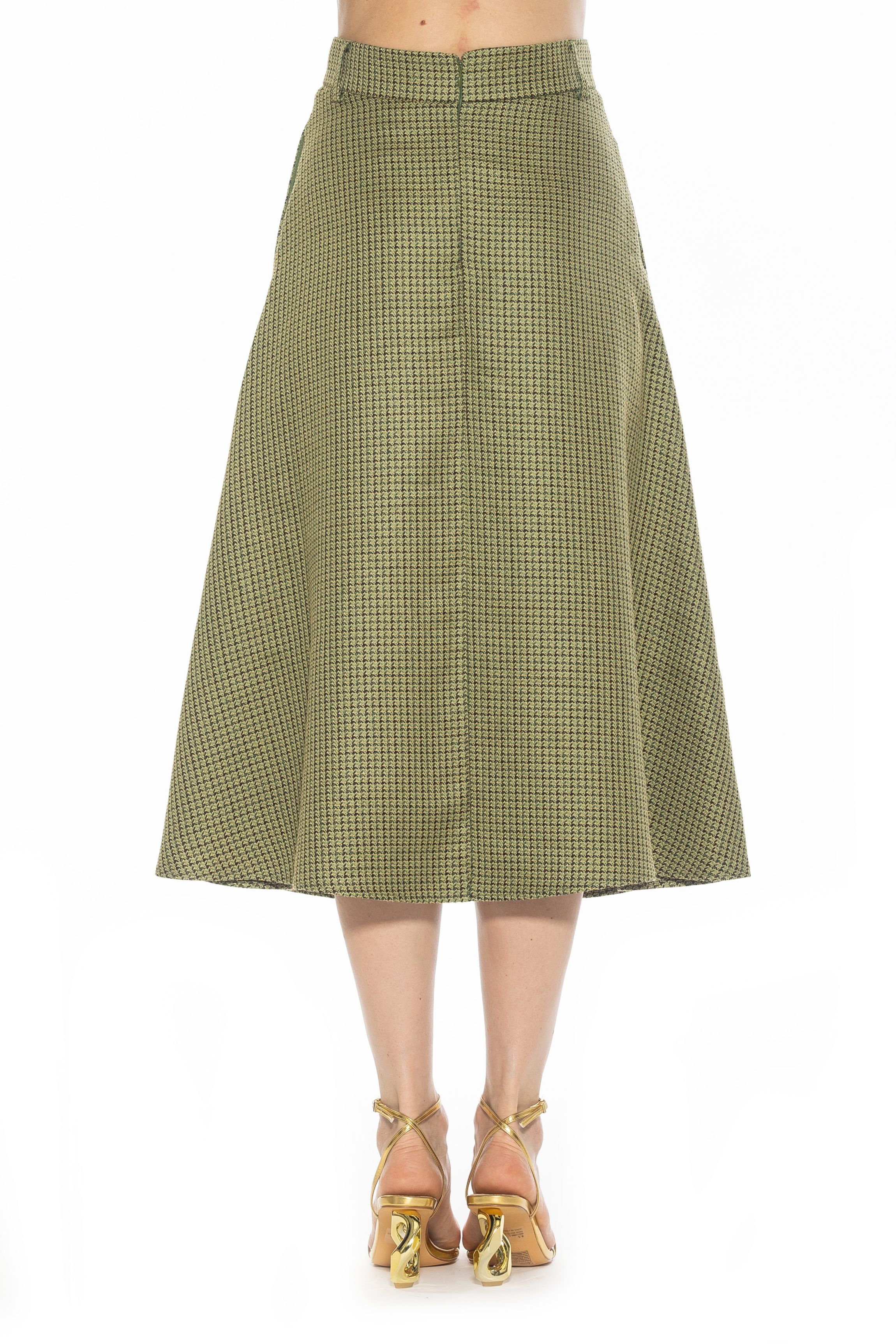 Leonie Tweed Maxi Length Skirt