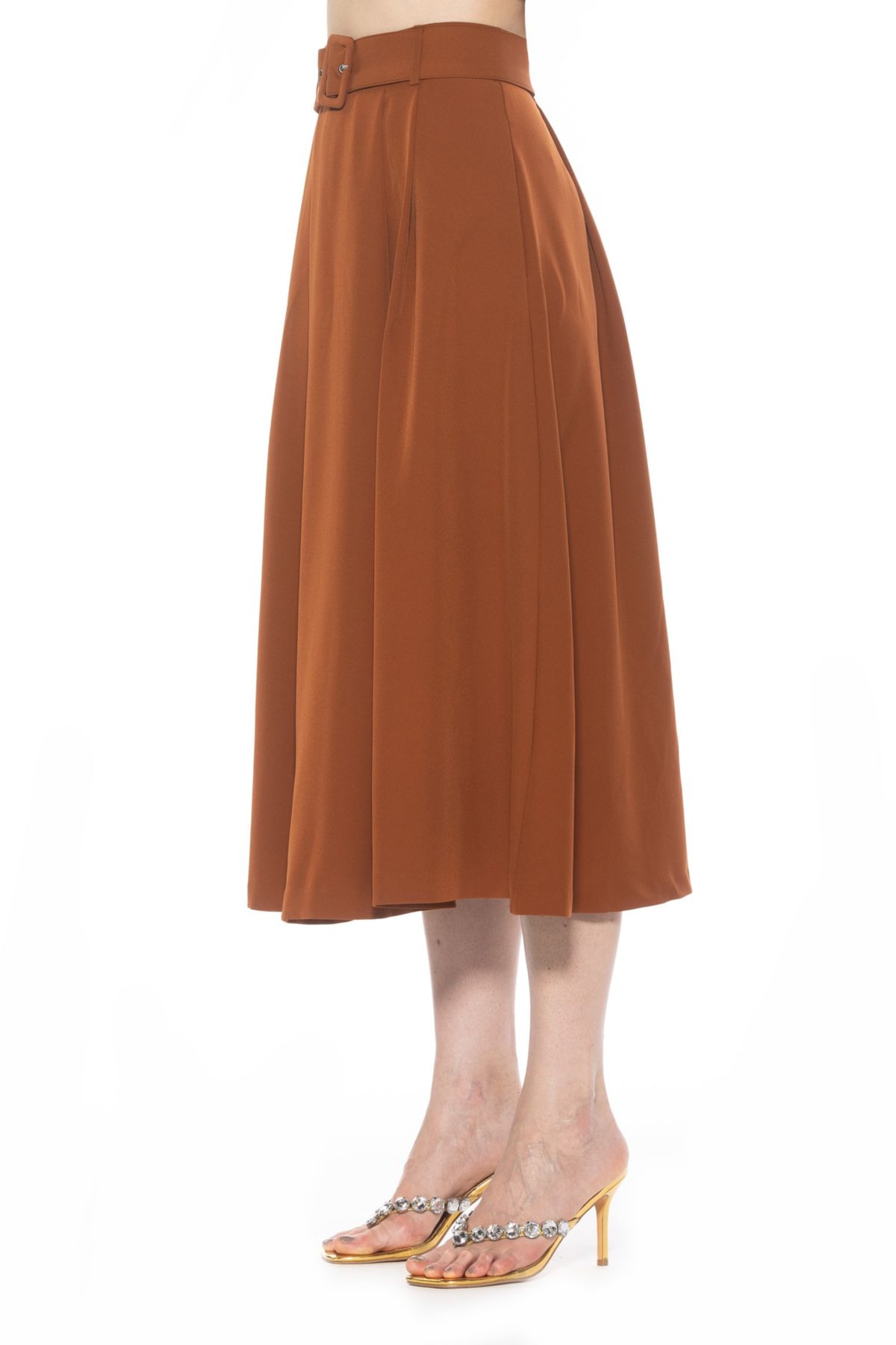 Eline Twill A Line Skirt