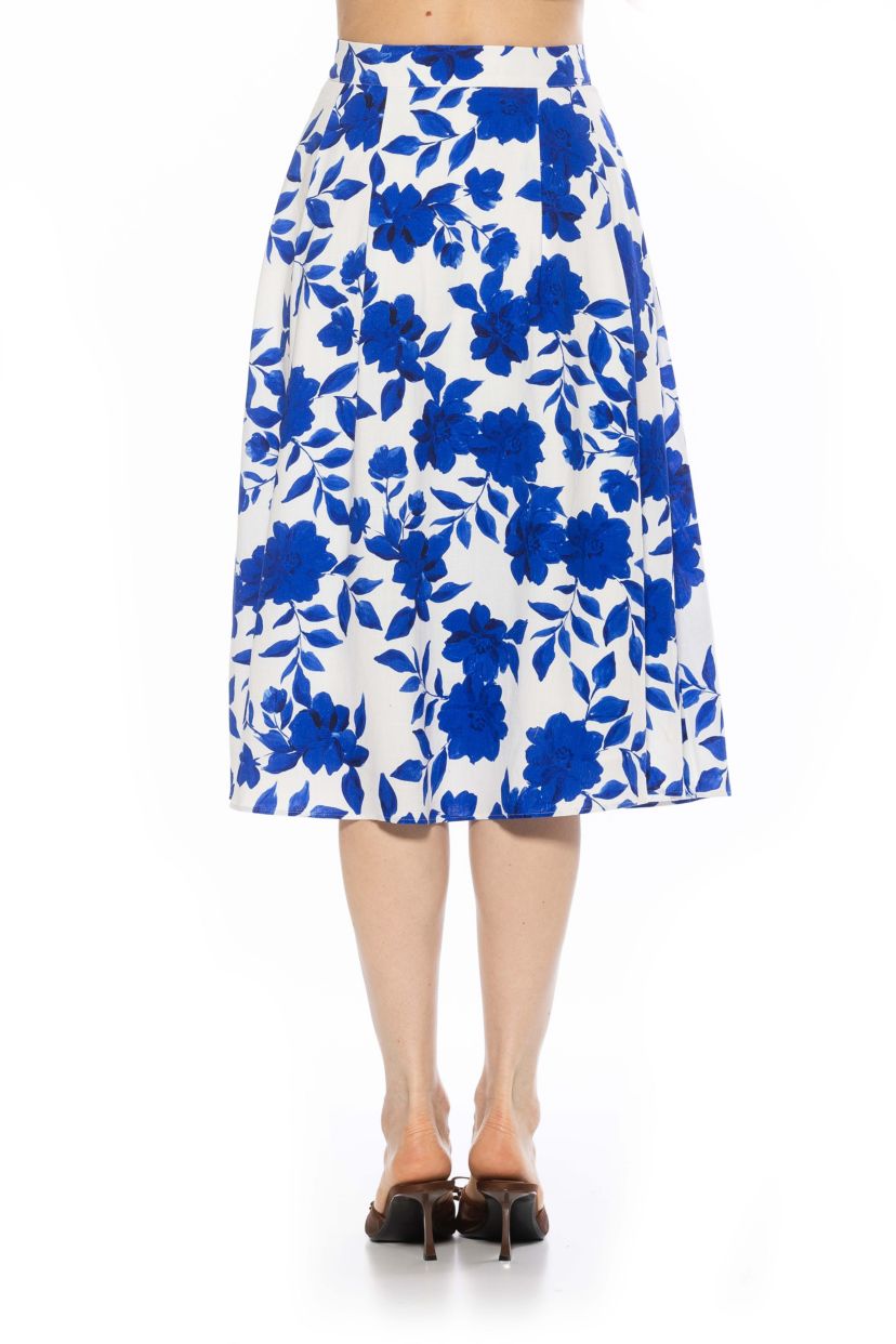 Maya Button Down Midi Skirt