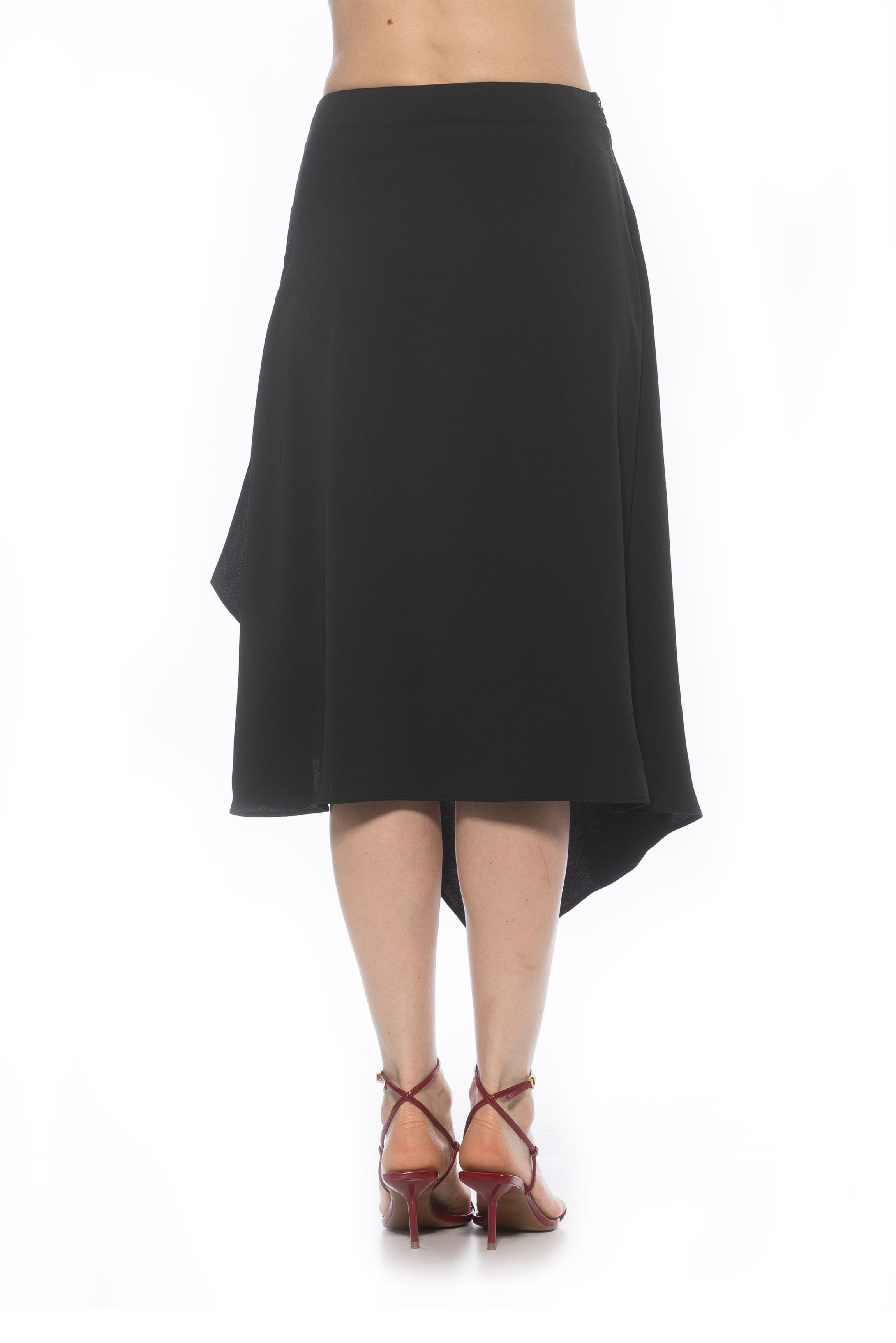 Jess Asymmetric Midi Skirt