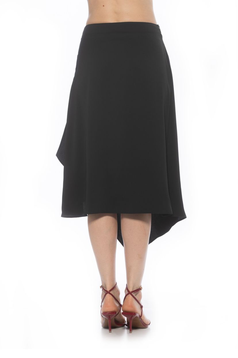 Jess Asymmetric Midi Skirt