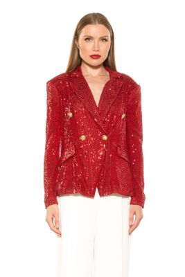 Blazer Femme Piazza Sempione - Couleur Saumon Rose - Taille 8 (US) - Coton Et Soie - Neuf Sans étiquettes