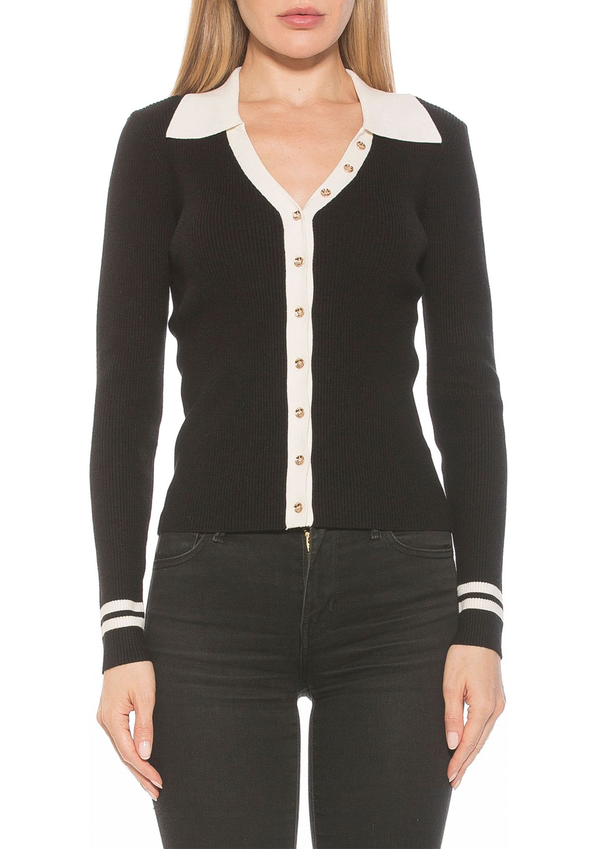 Charlie Cardigan W Stripe