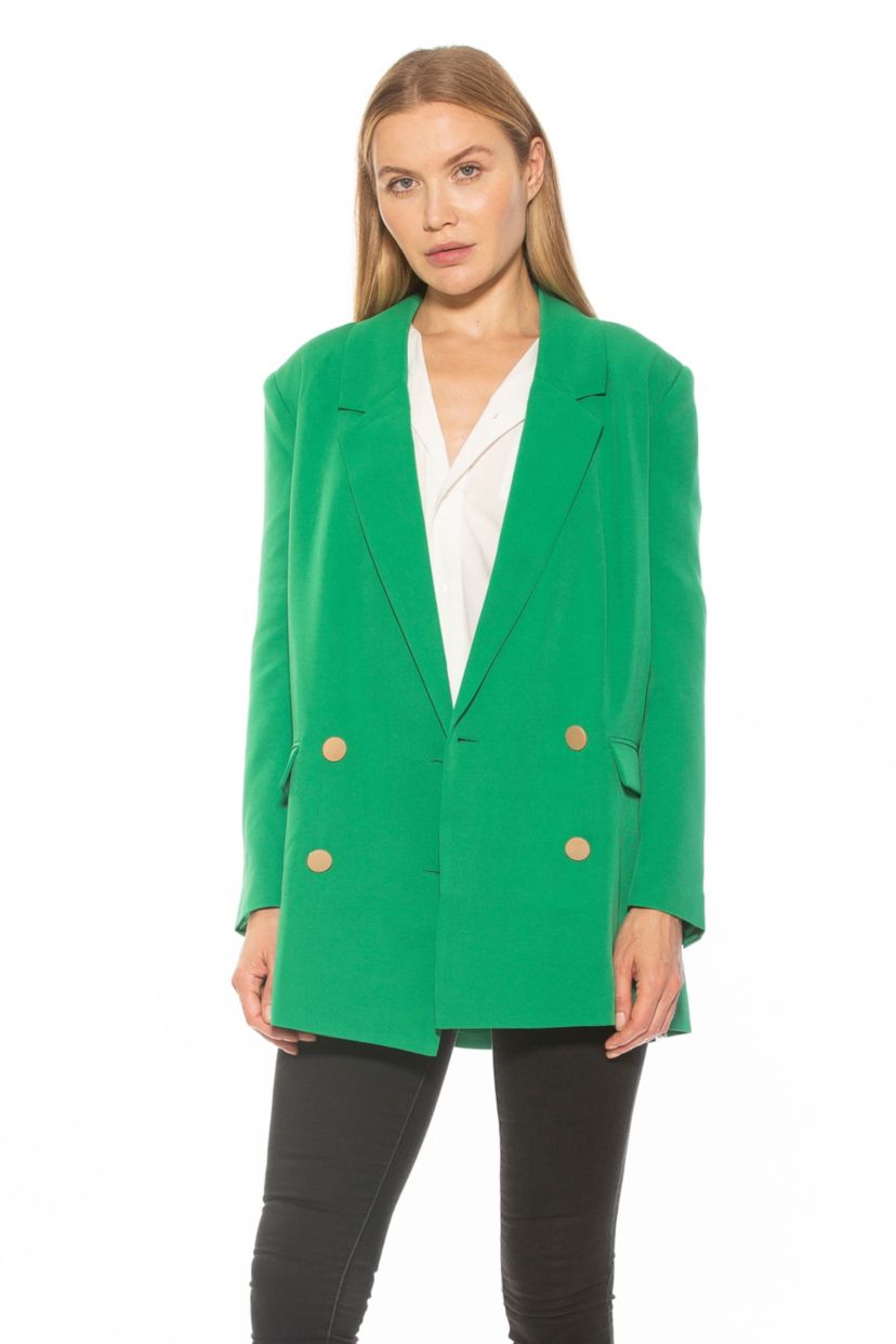 Ellie Classic Boyfriend Fit Long Blazer