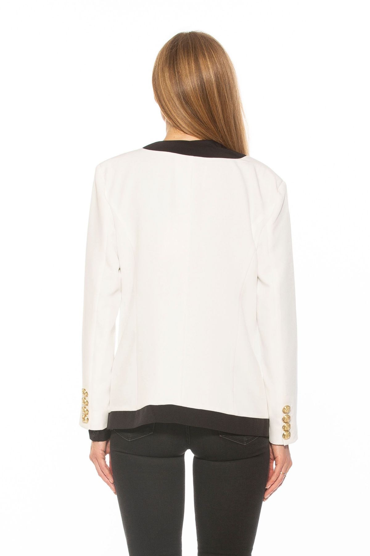 Emele Oversized Contrast Blazer