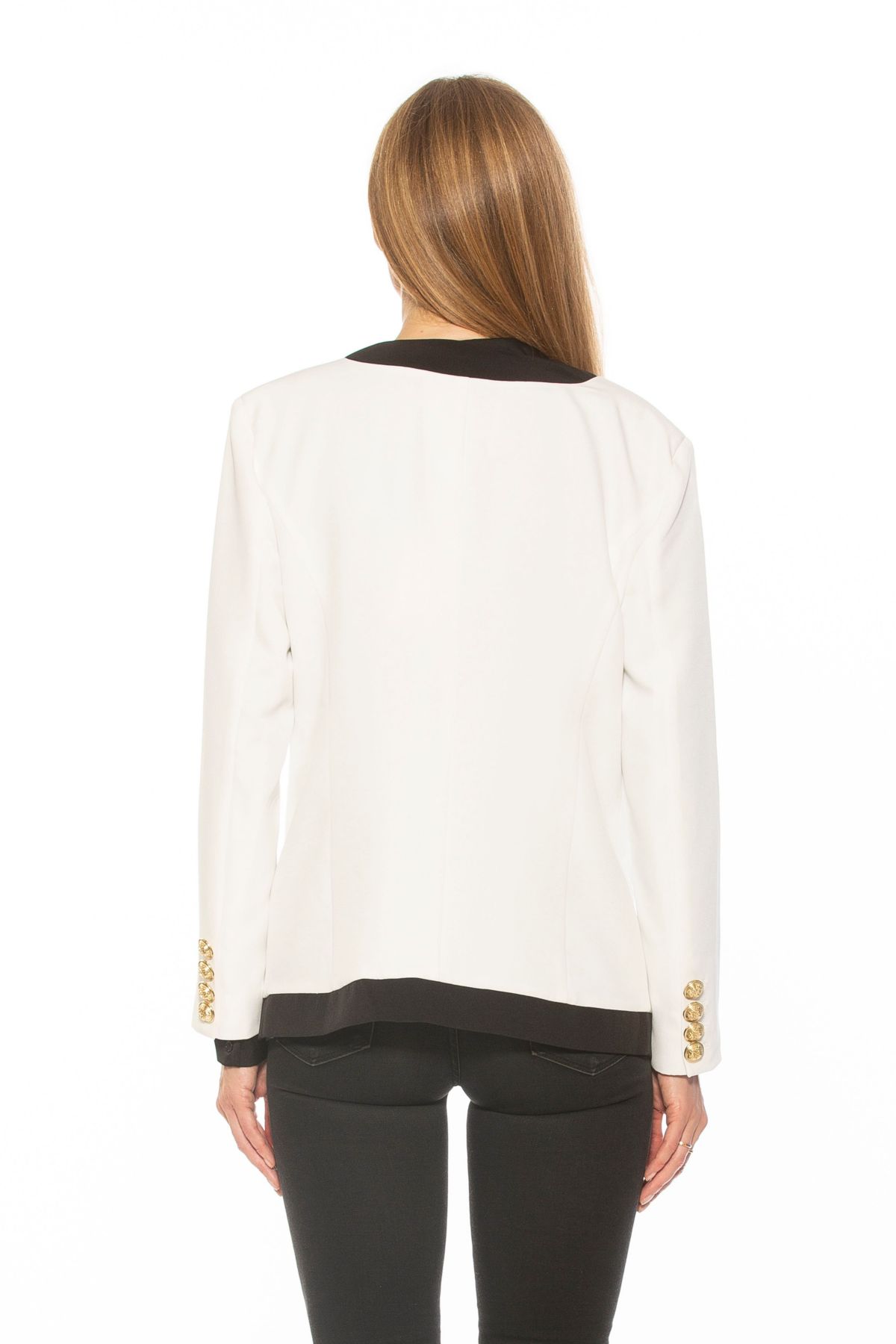 Emele Oversized Contrast Blazer
