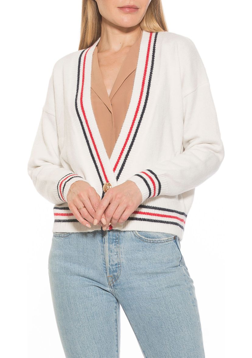 Cathrine Knitted Sweater With Stripe Detail