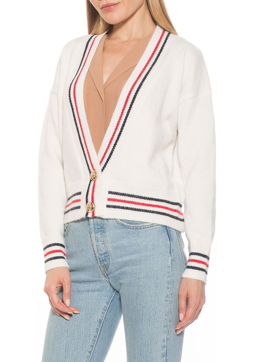 Cathrine Knitted Sweater With Stripe Detail