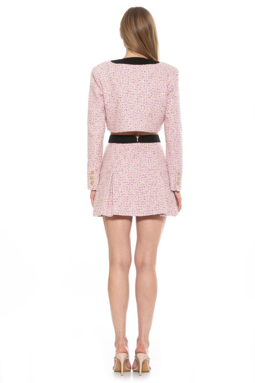 Clara Cropped Tweed Jacket