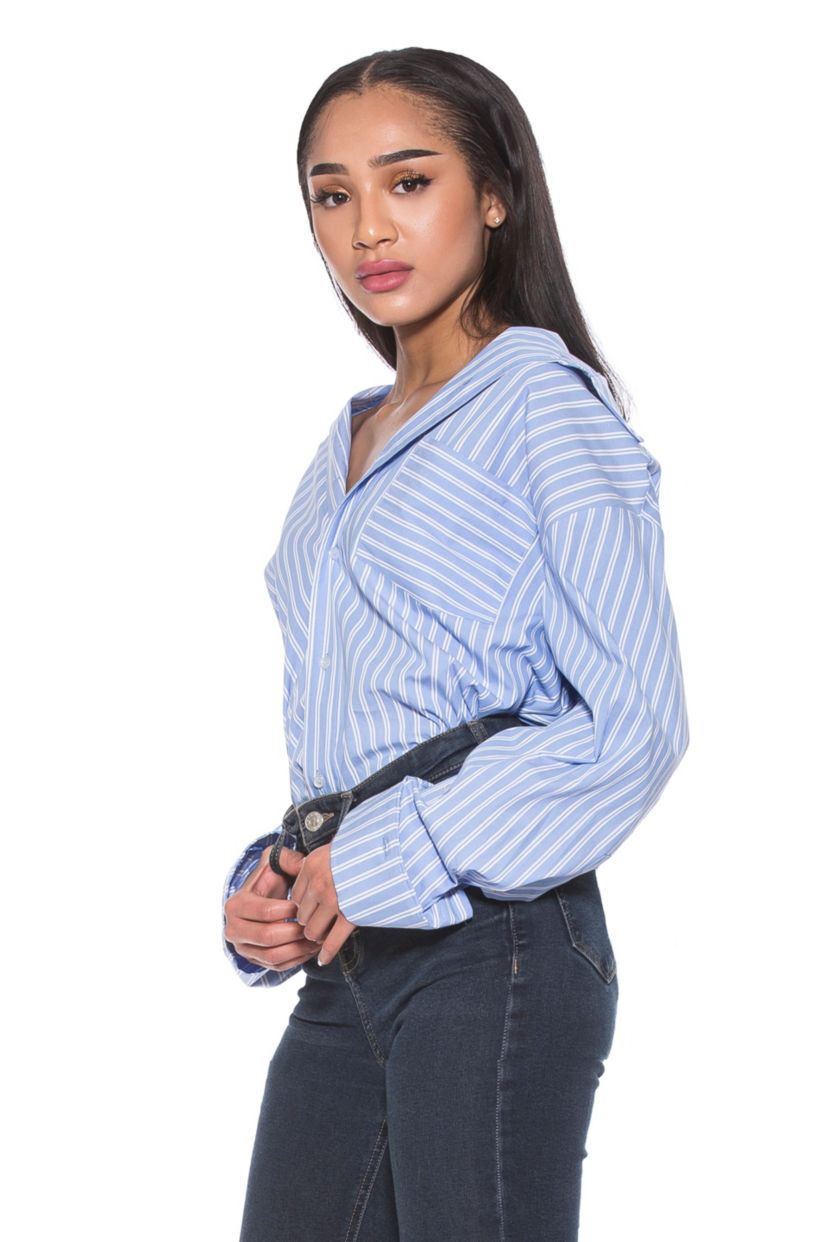 Tammi Boyfriend Oversized Linen Shirt