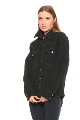 Della Classic Western Oversized Denim