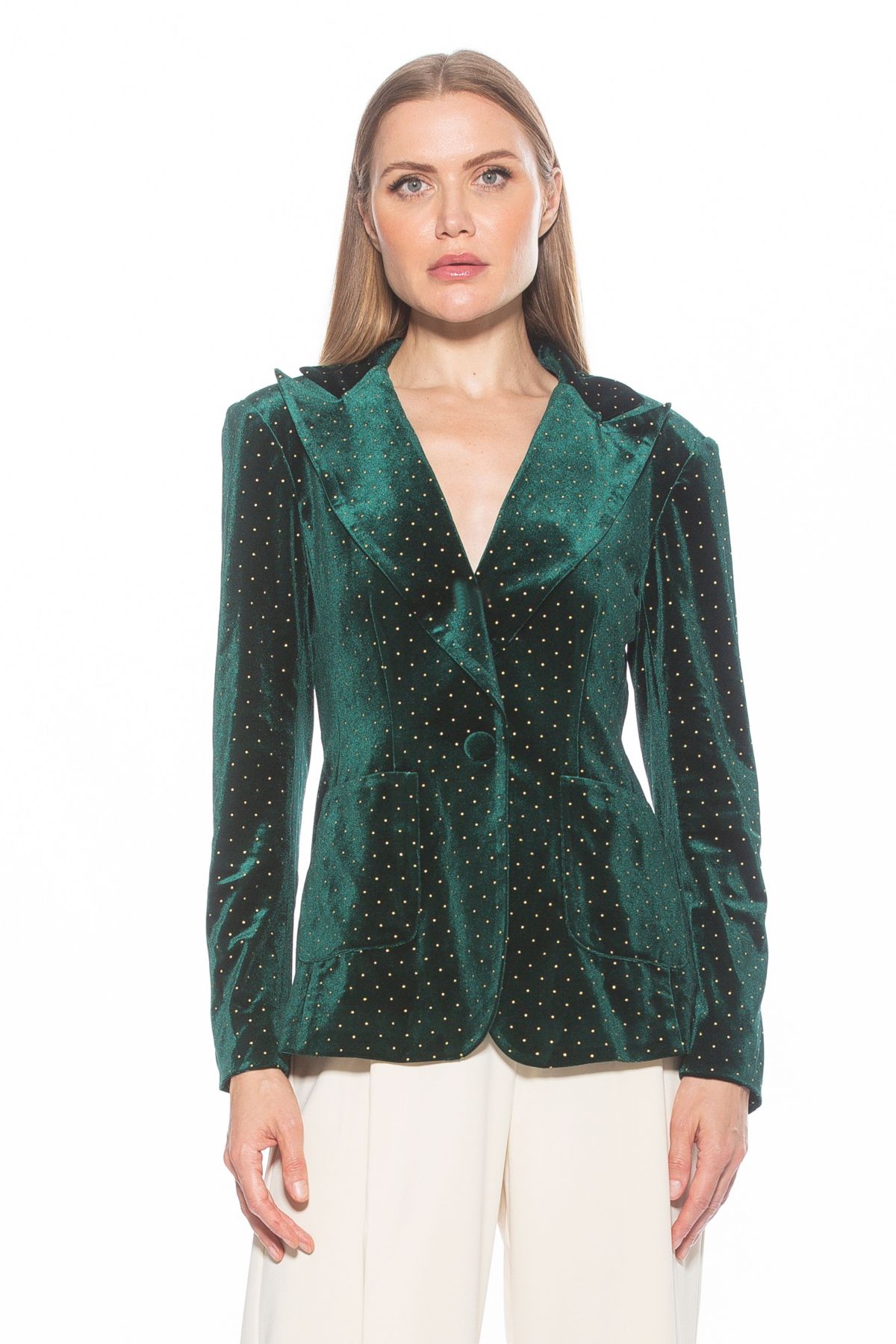 Kai Classic Long Sleeve Blazer With Pockets