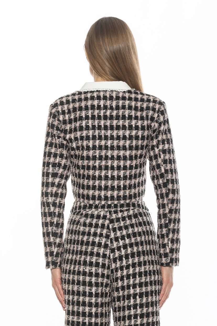 Aurelia Long Sleeve Tweed Jacket