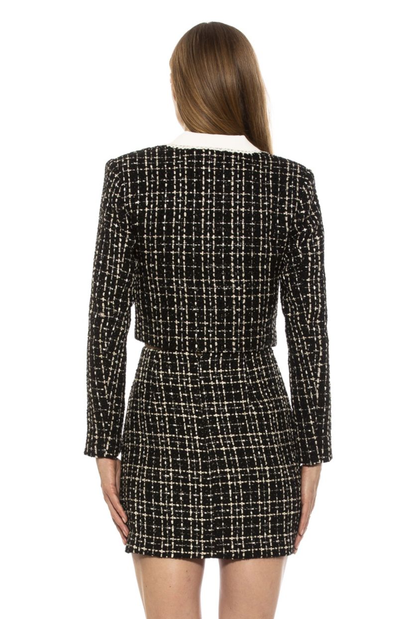 Aurelia Long Sleeve Tweed Jacket
