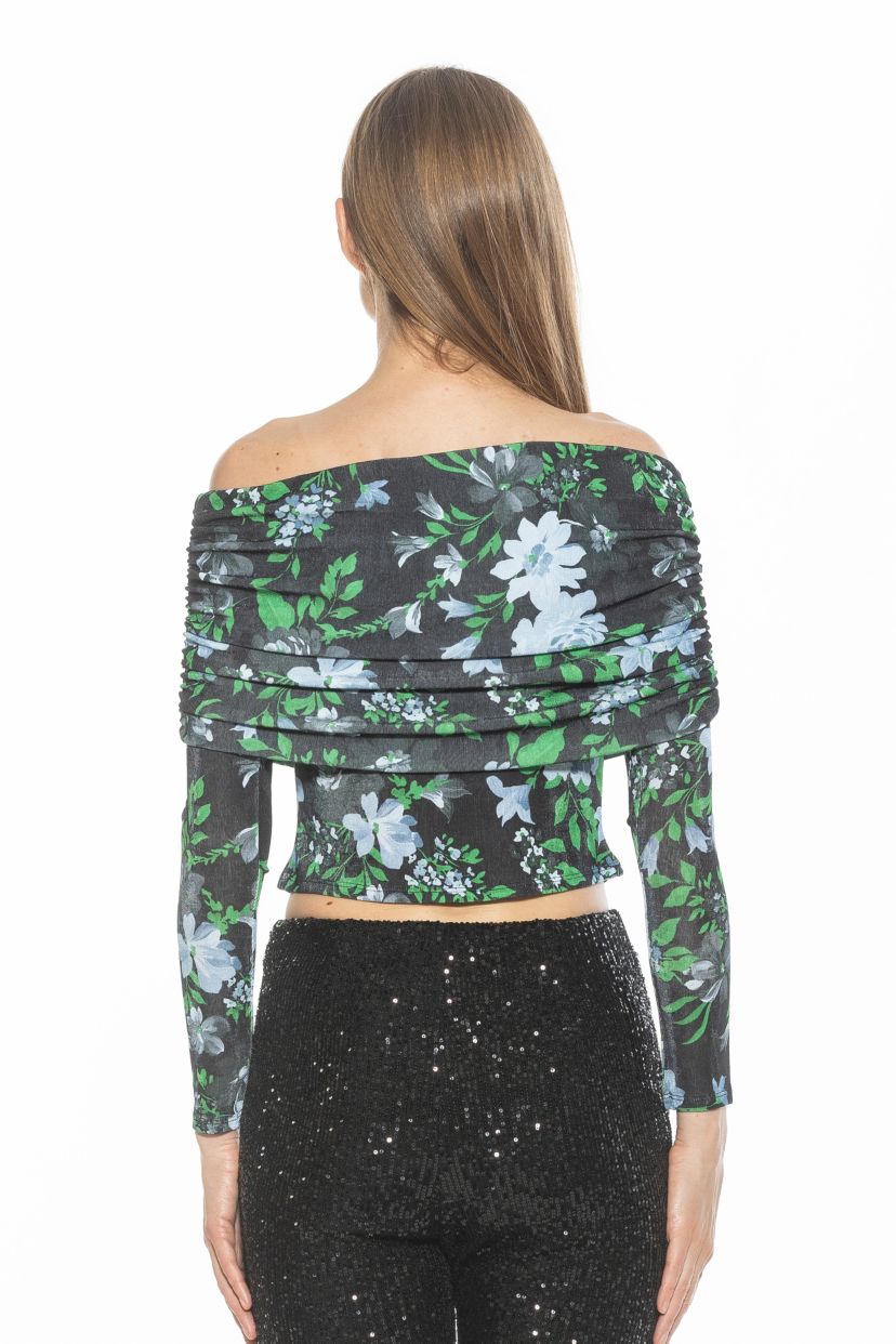 Hannah Off The Shoulder Jersey Knit Top