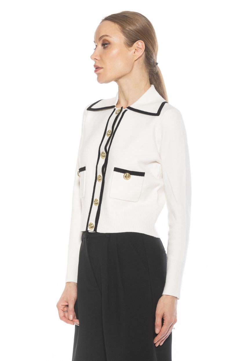 Mari Long Sleeve Sweater Jacket