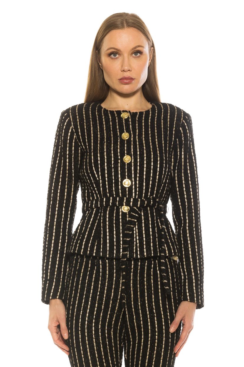 Arjun Scoop Neck Jacket
