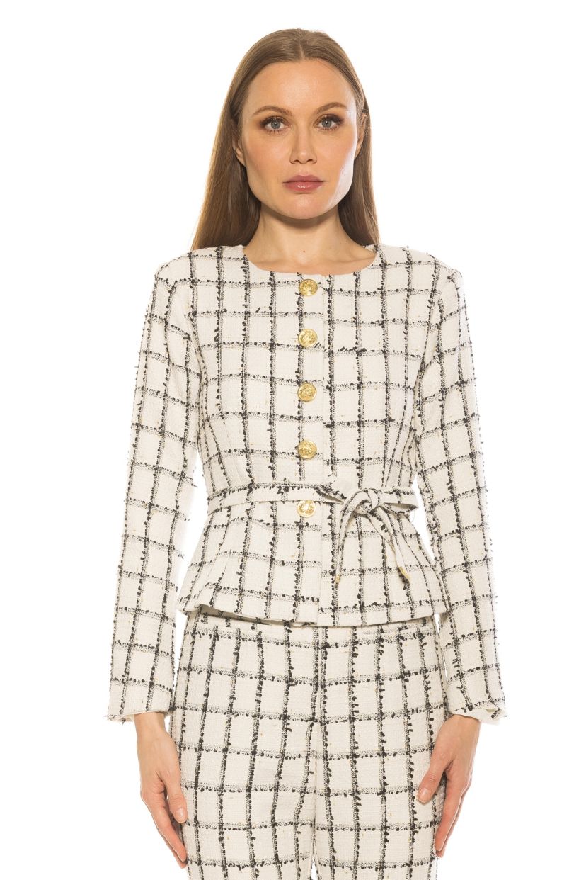 Arjun Scoop Neck Jacket