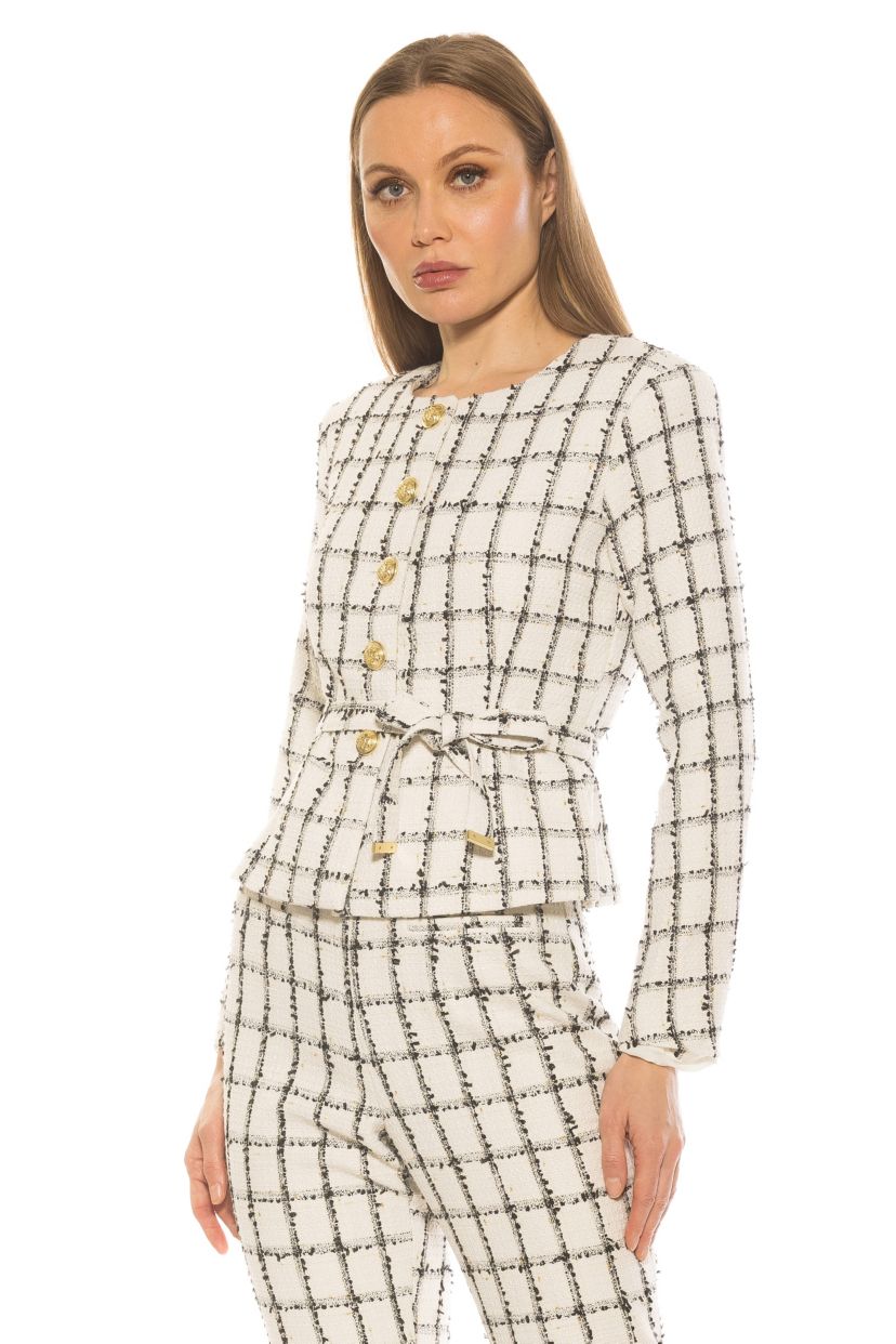 Arjun Scoop Neck Jacket