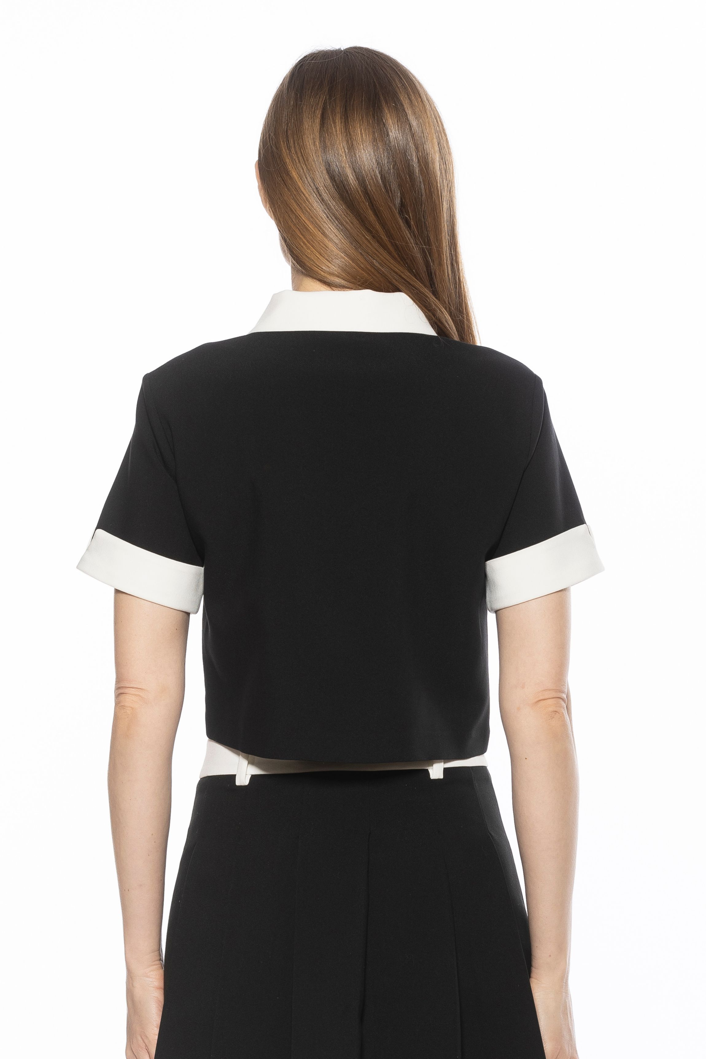 Emery Collared Button Down Top