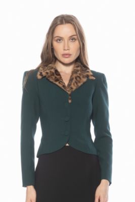 Alexia Admor Women's Sabrina Fitted Blazer Jacket, 12