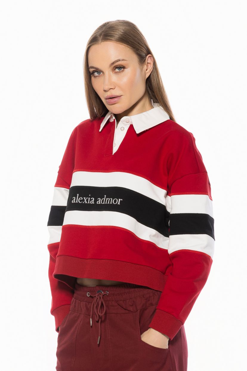 Lucian Collared Branded Rugby Shirt