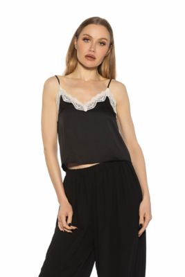 Alexia Admor Women's Isla Silky Lace Combo Camisole