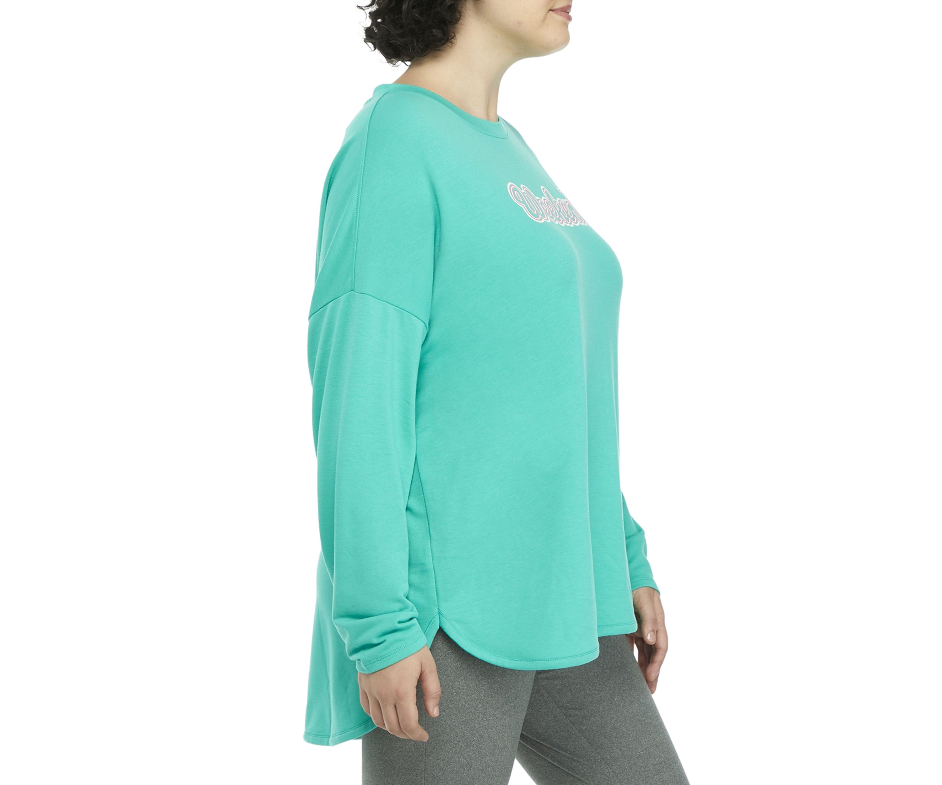 Plus Size Long Sleeve Graphic T-Shirt 