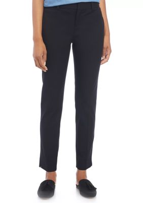 Crown & Ivy™ Plus Size Cary Fly Front Bi-Stretch Pants | belk