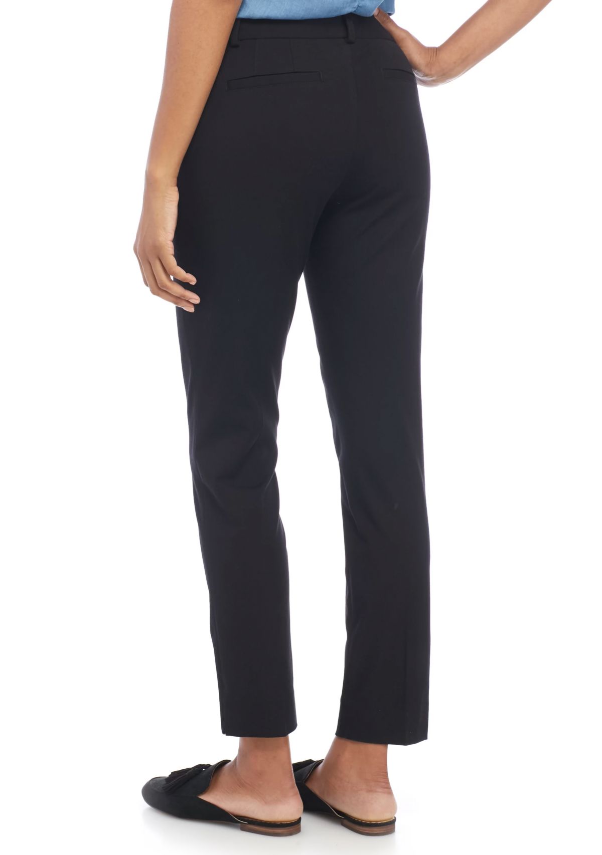 Womens Cary Fly Front Bi Stretch Pants - Short 
