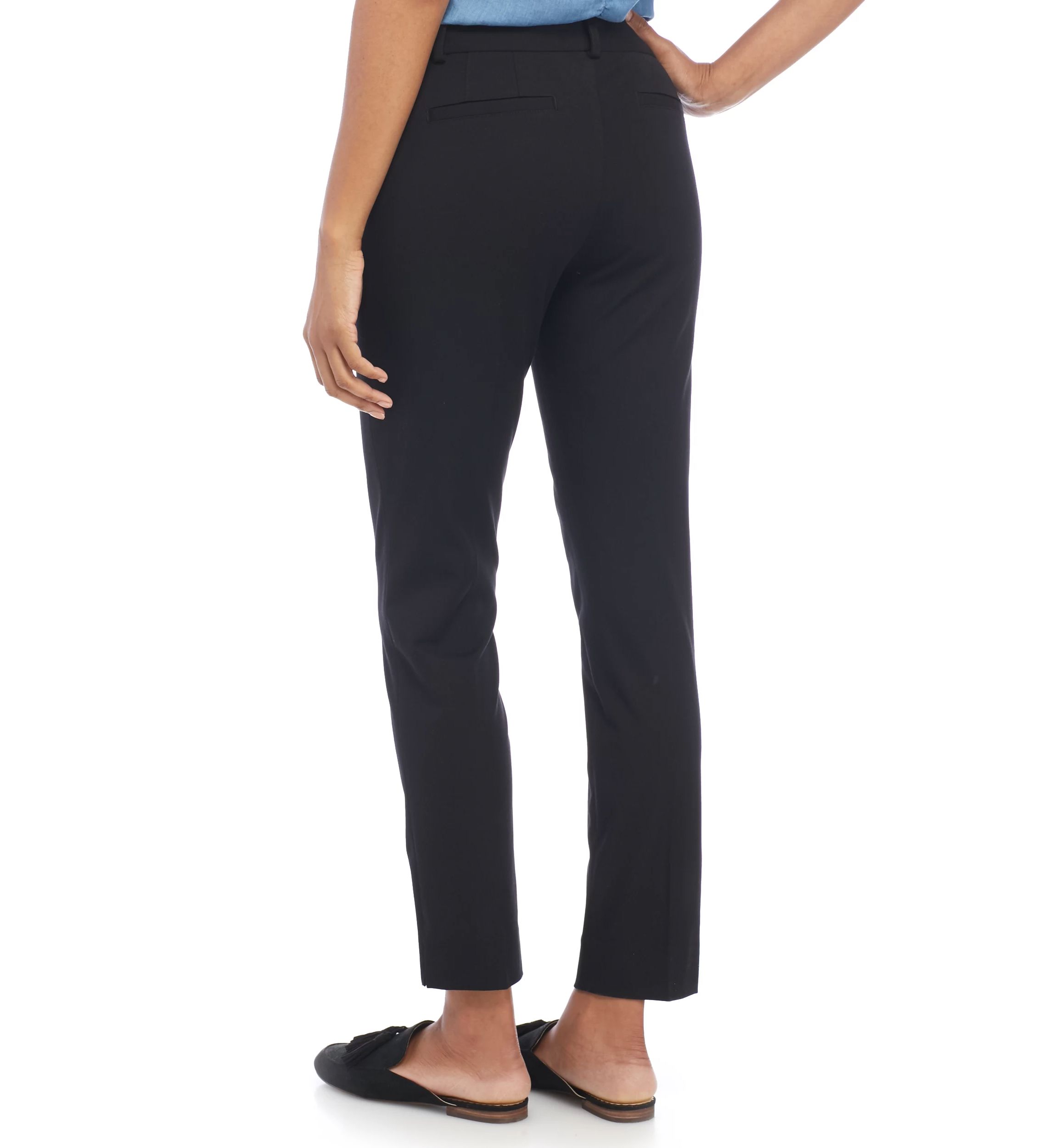 Womens Cary Fly Front Bi Stretch Pants - Short 