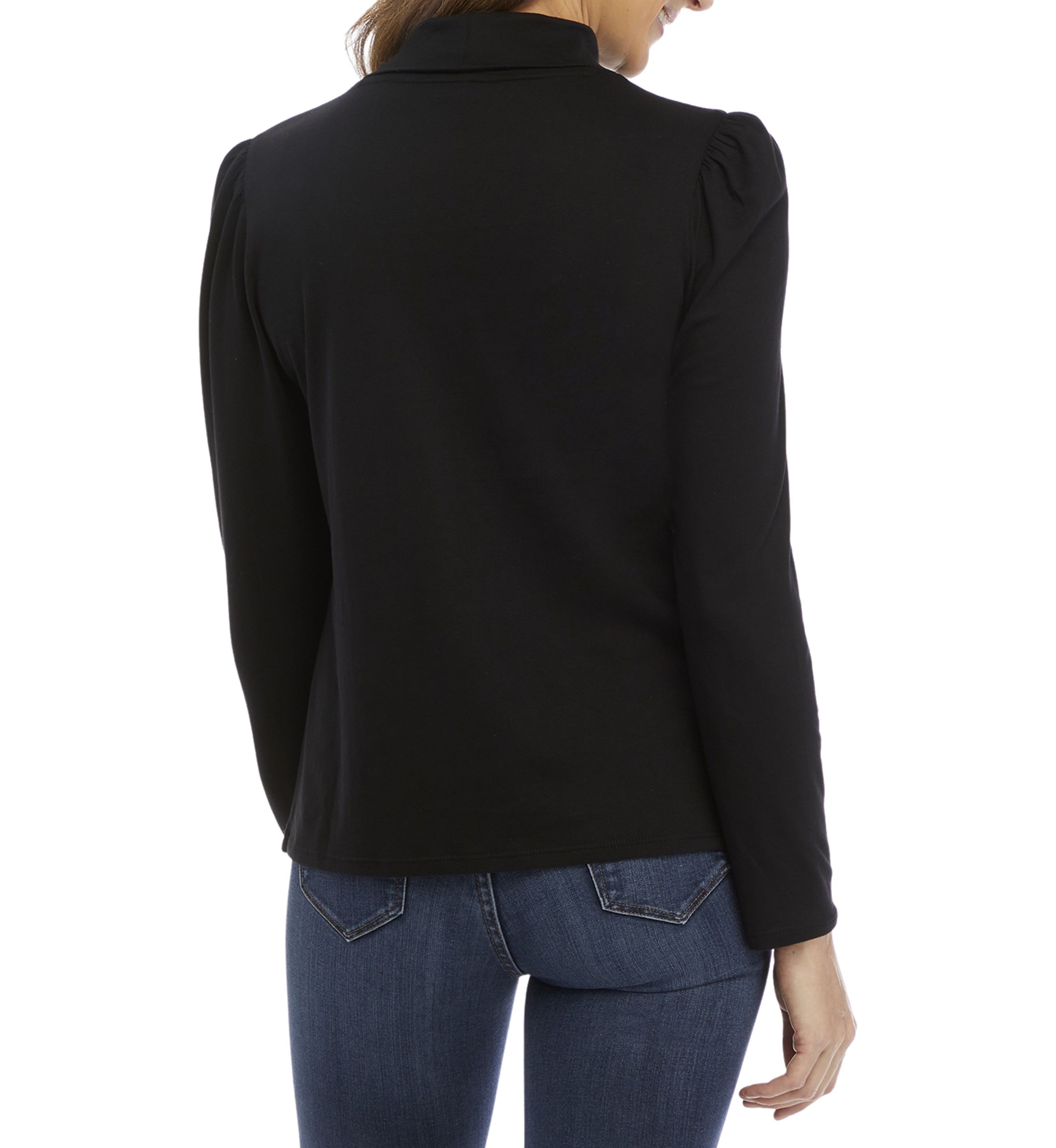 Womens Long Sleeve Solid T-Shirt 