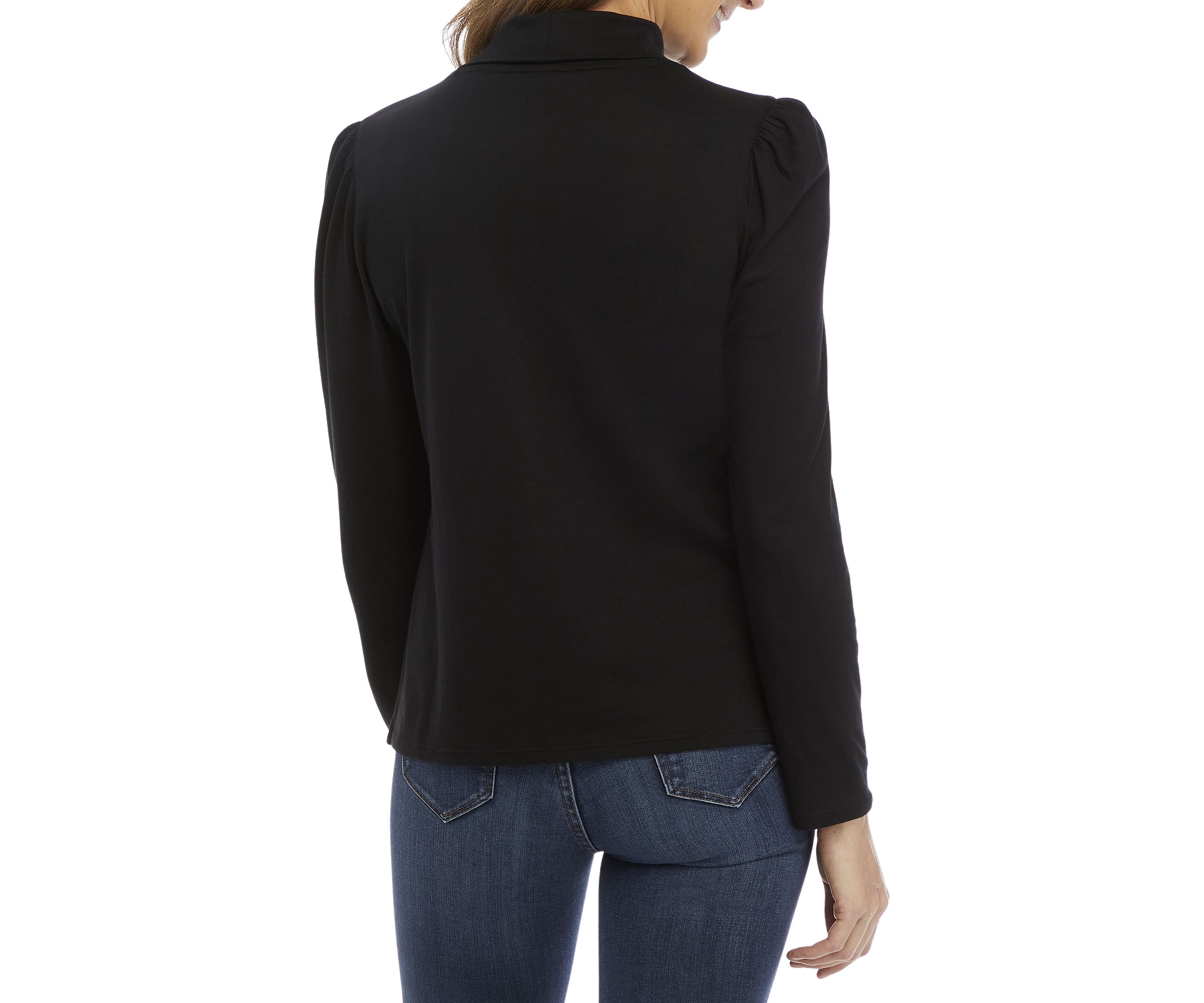 Womens Long Sleeve Solid T-Shirt 