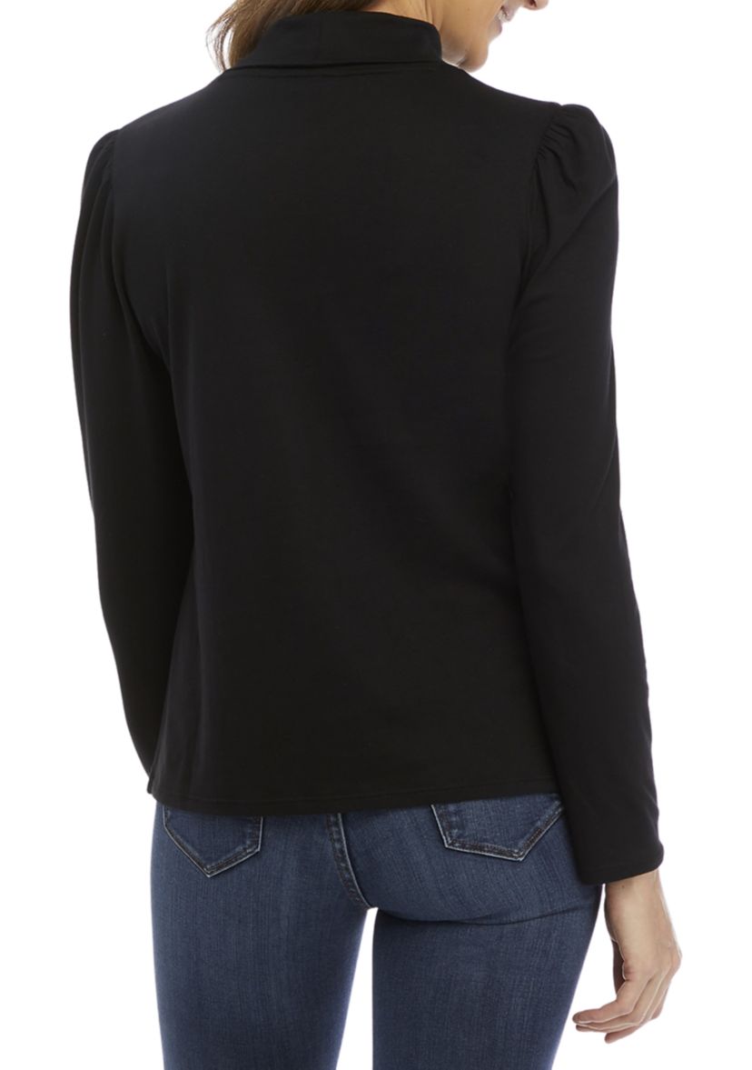 Womens Long Sleeve Solid T-Shirt 
