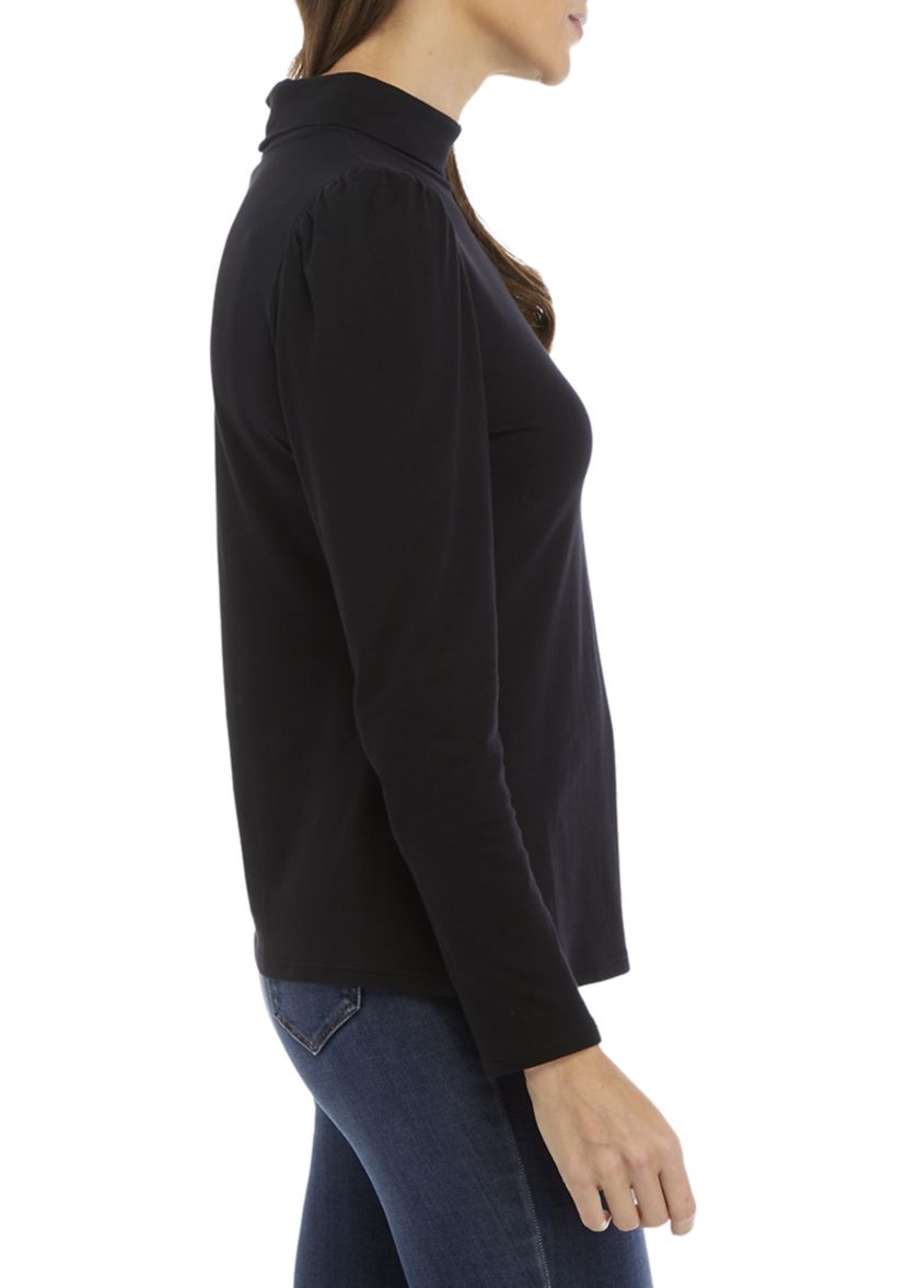 Womens Long Sleeve Solid T-Shirt 