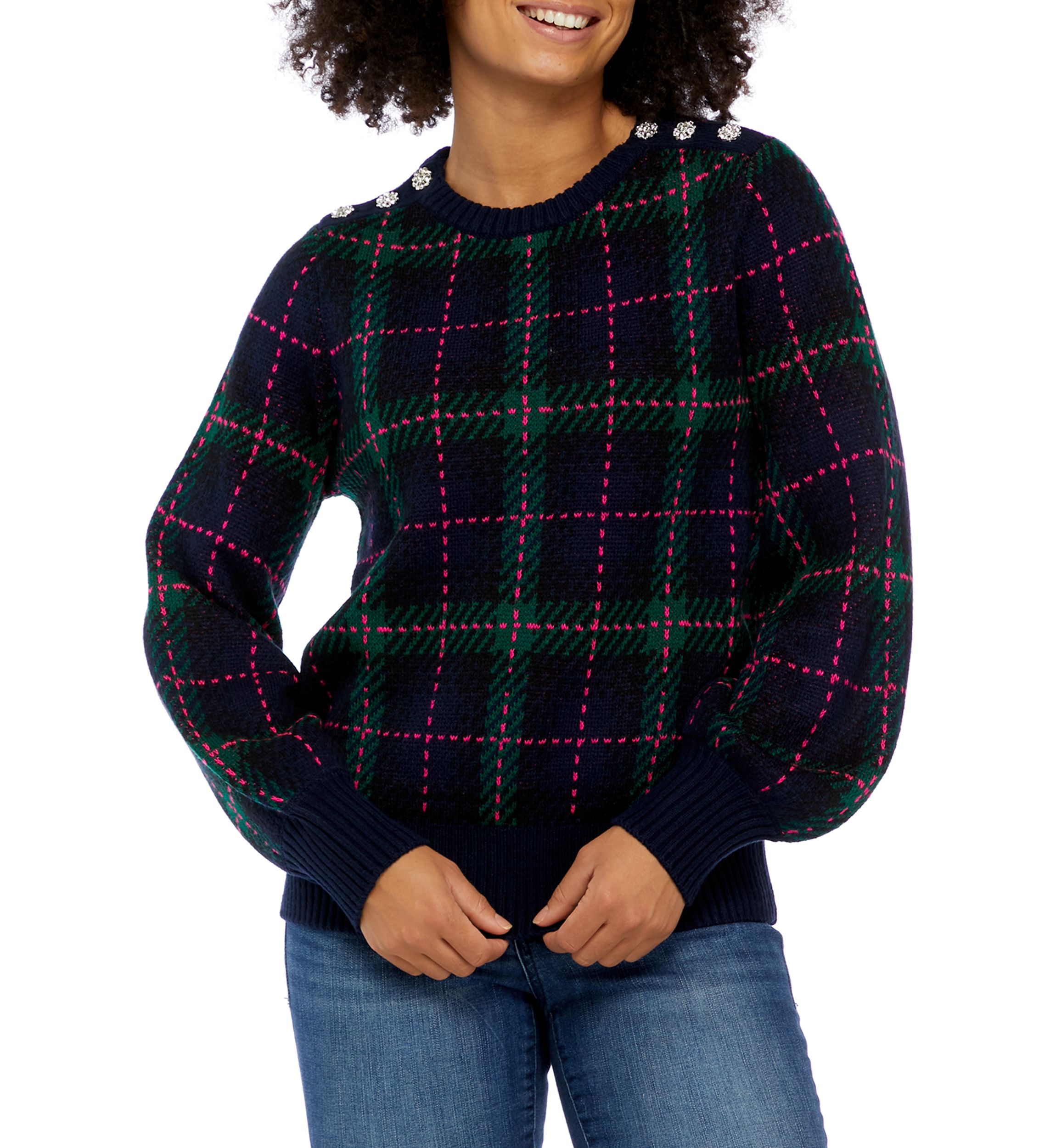 Womens Long Bishop Sleeve Sweater 
