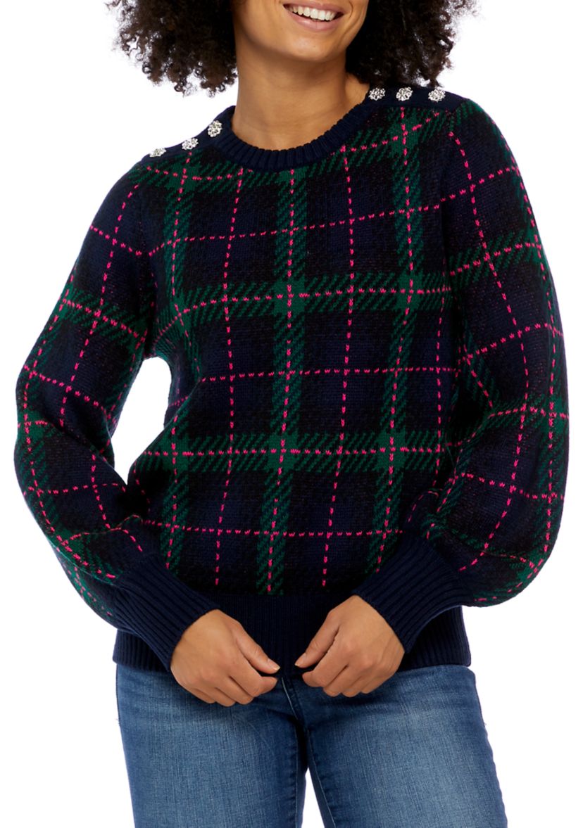 Womens Long Bishop Sleeve Sweater 