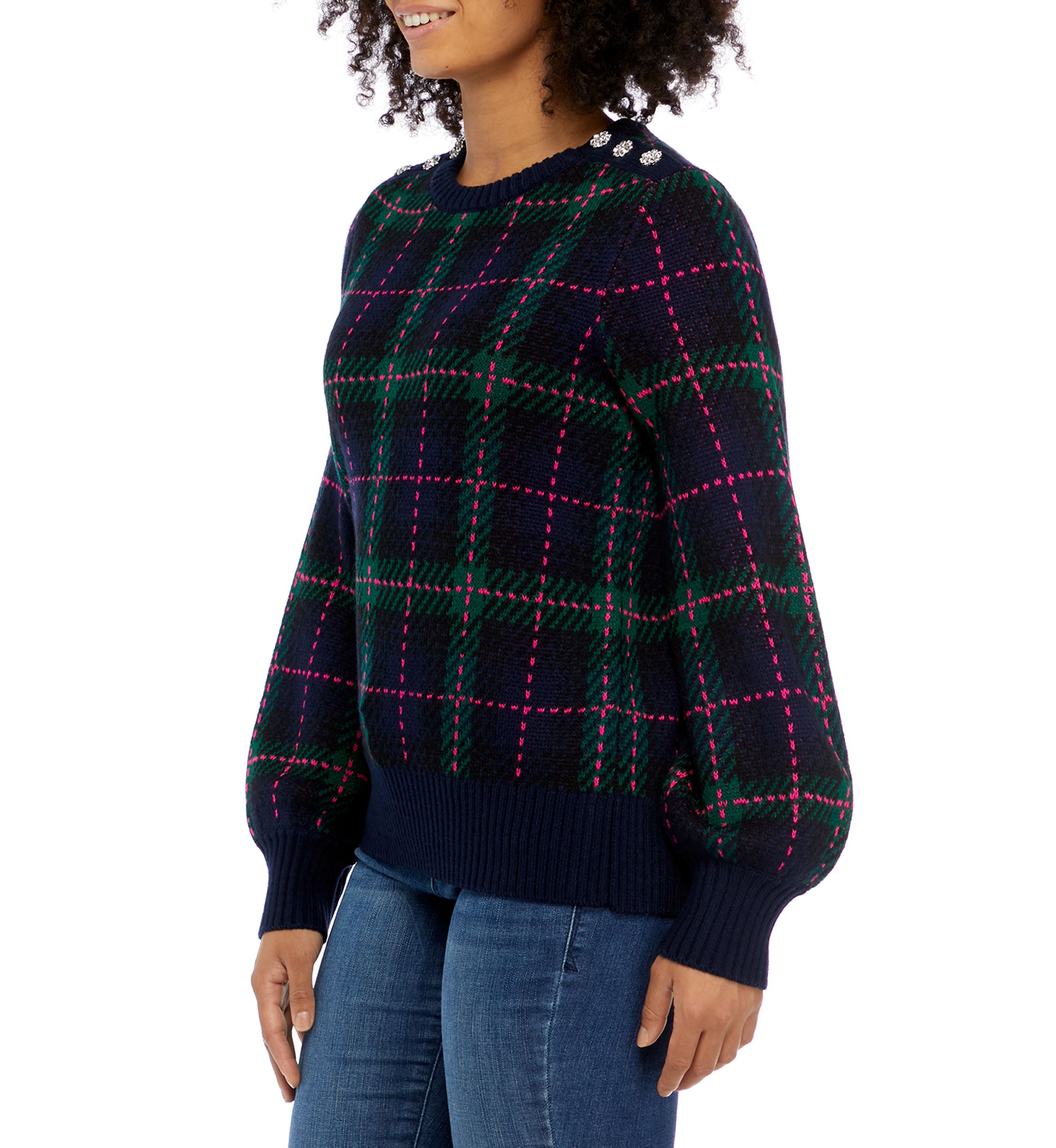 Womens Long Bishop Sleeve Sweater 