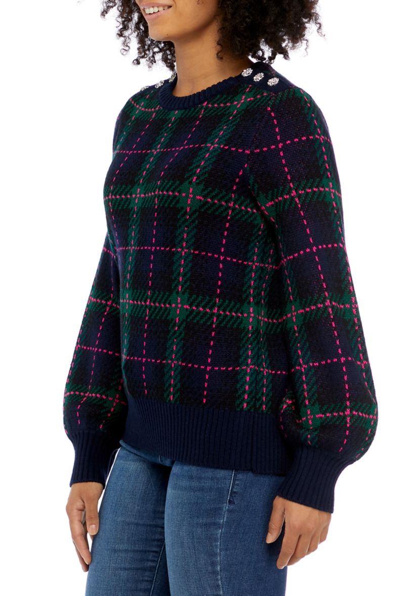 Womens Long Bishop Sleeve Sweater 