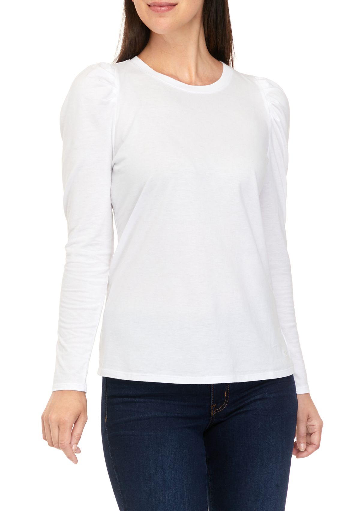 Womens Long Puff Sleeve T-Shirt