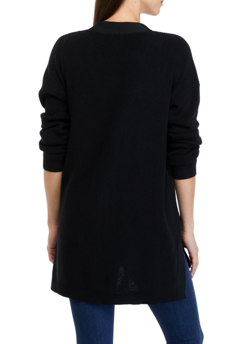 Womens Long Sleeve Button Front Cardigan 
