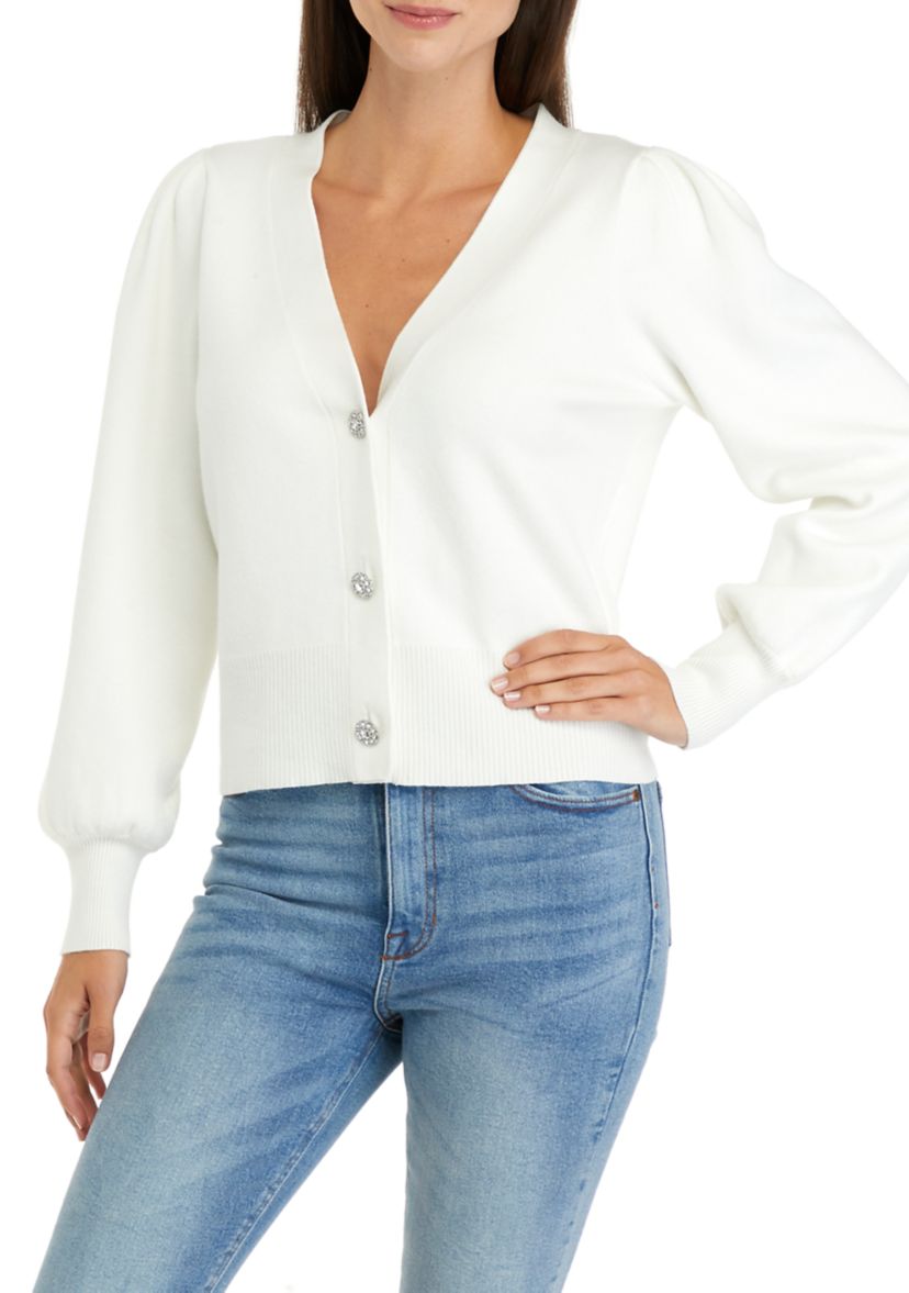 Womens Cropped Cardigan