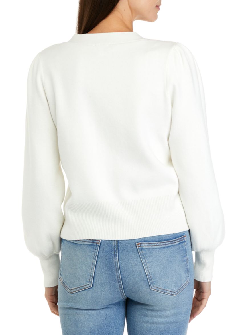 Womens Cropped Cardigan