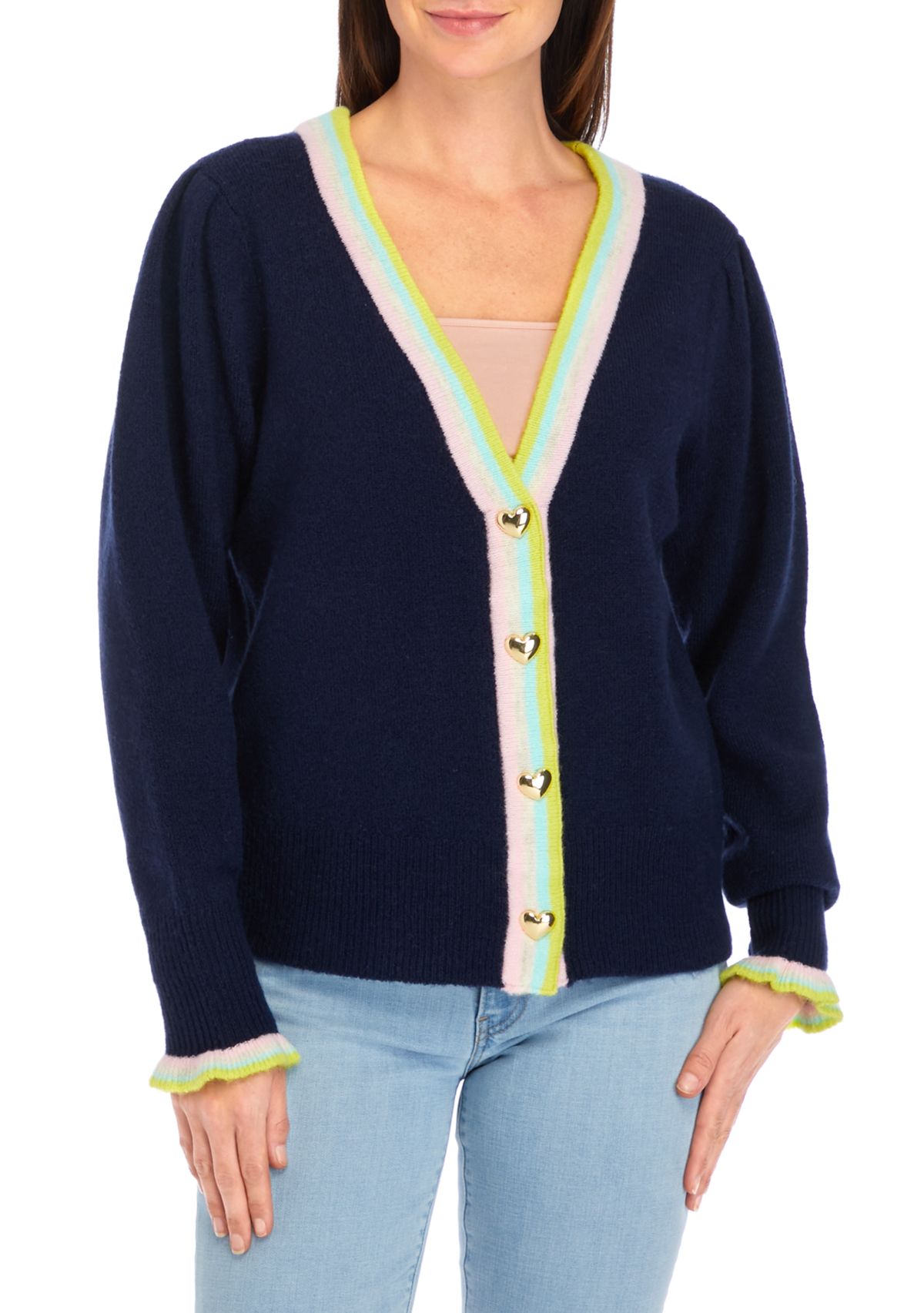 Womens Cropped Cardigan