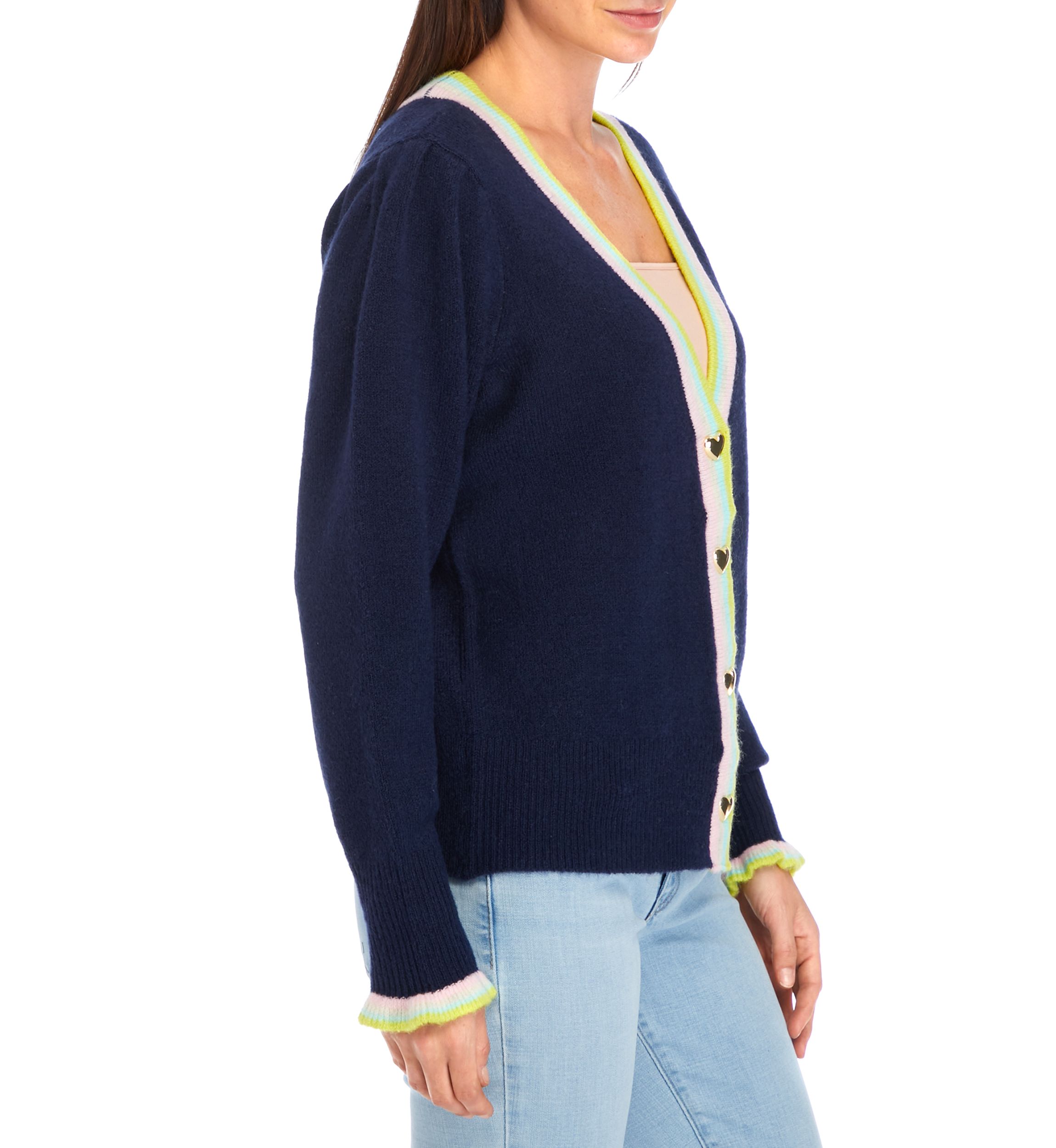 Womens Cropped Cardigan