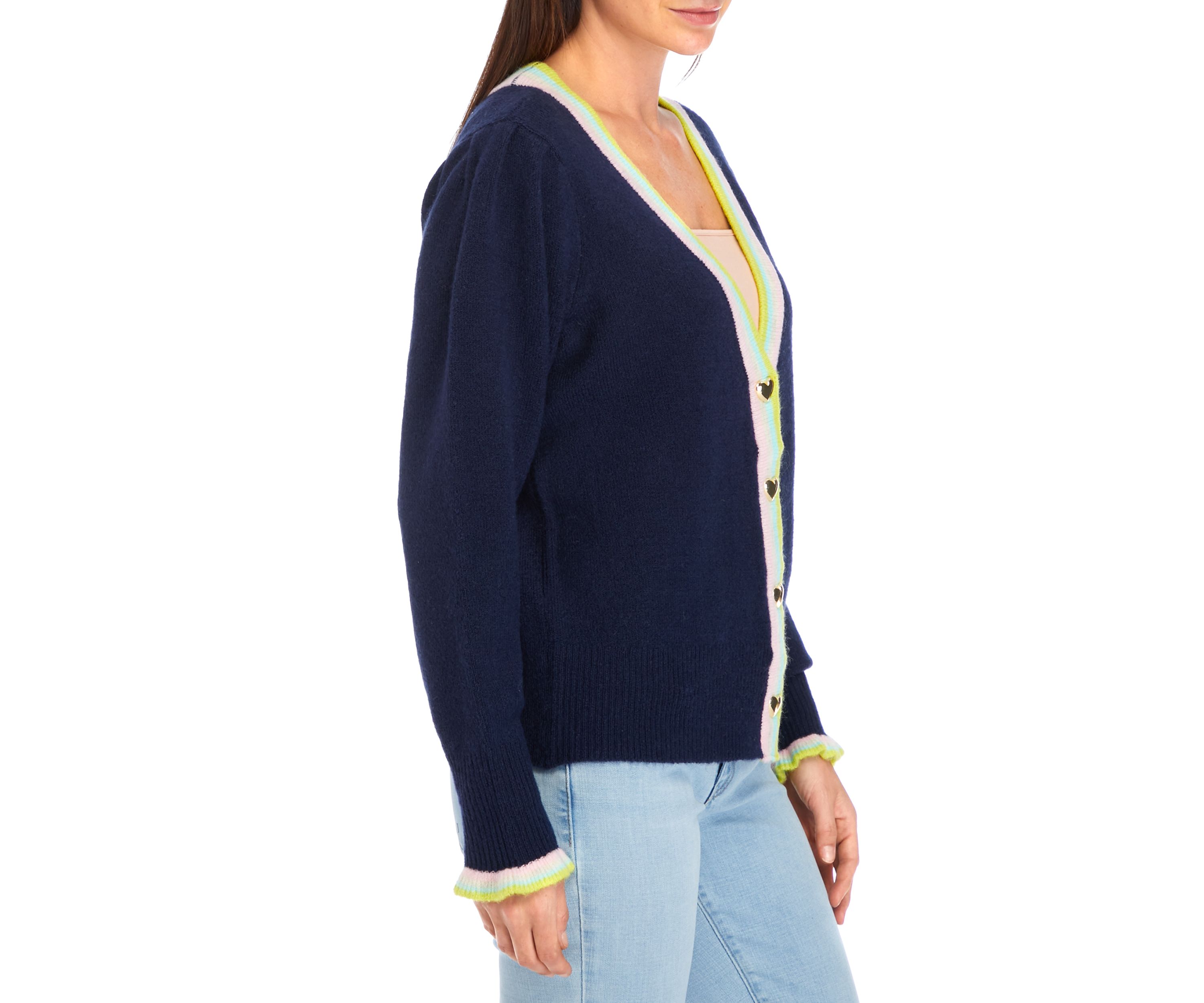 Womens Cropped Cardigan