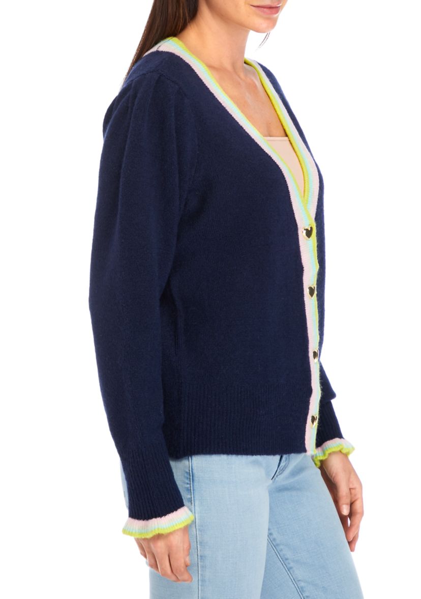 Womens Cropped Cardigan