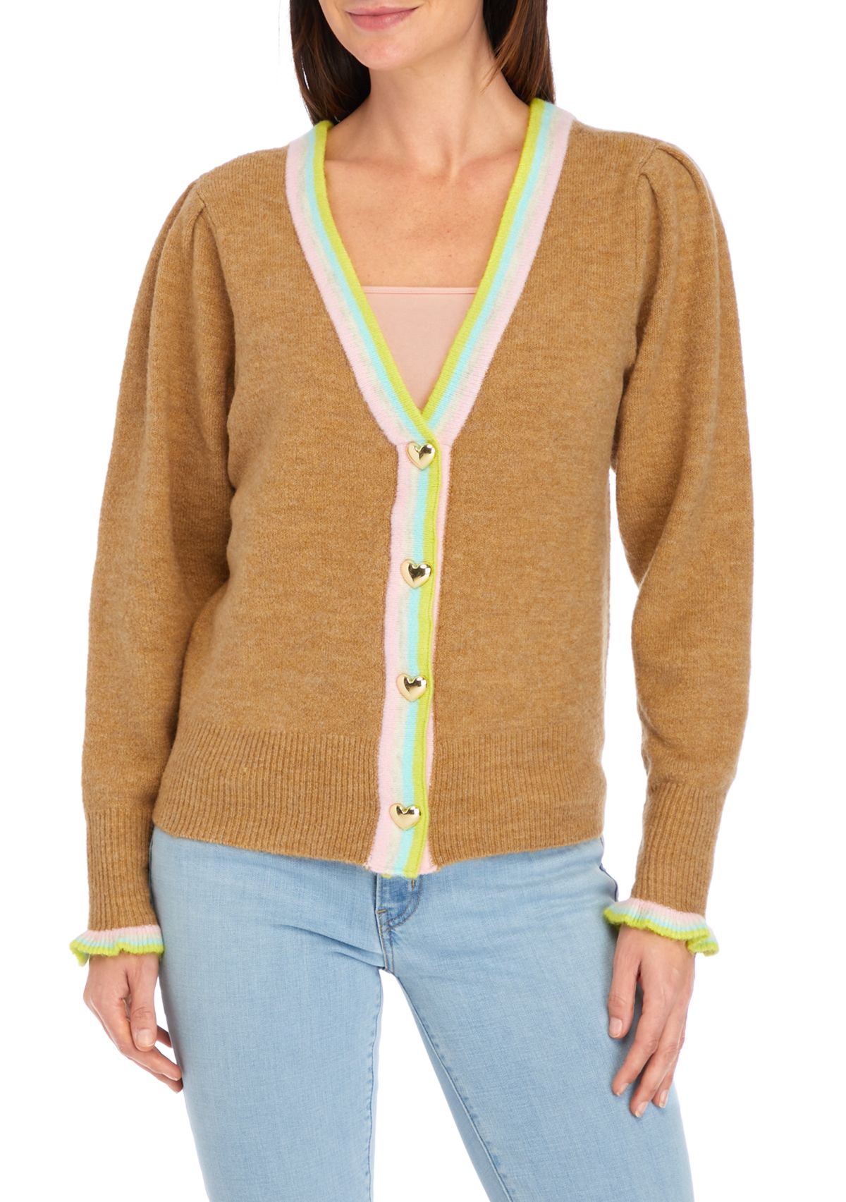 Womens Cropped Cardigan