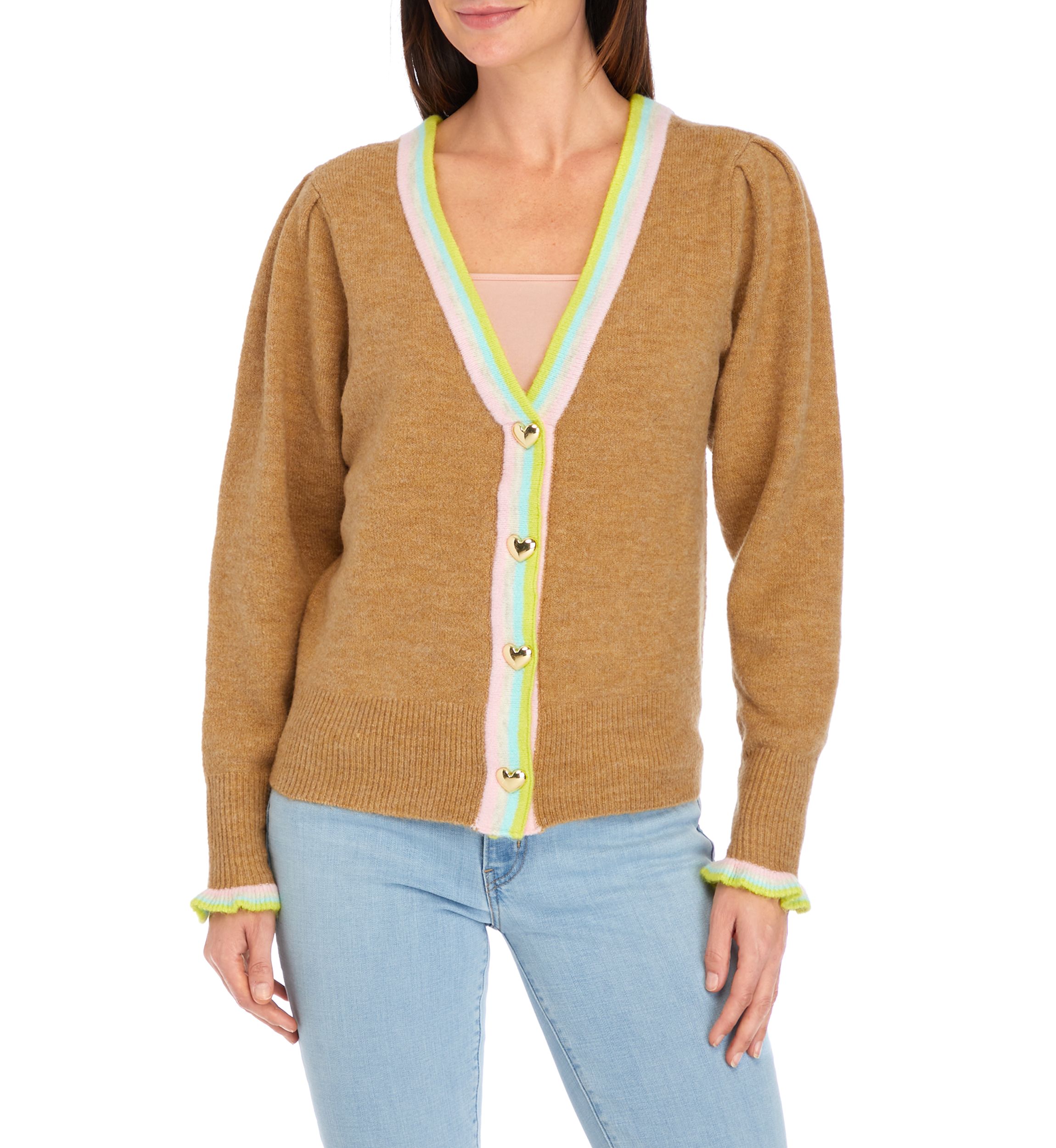 Womens Cropped Cardigan
