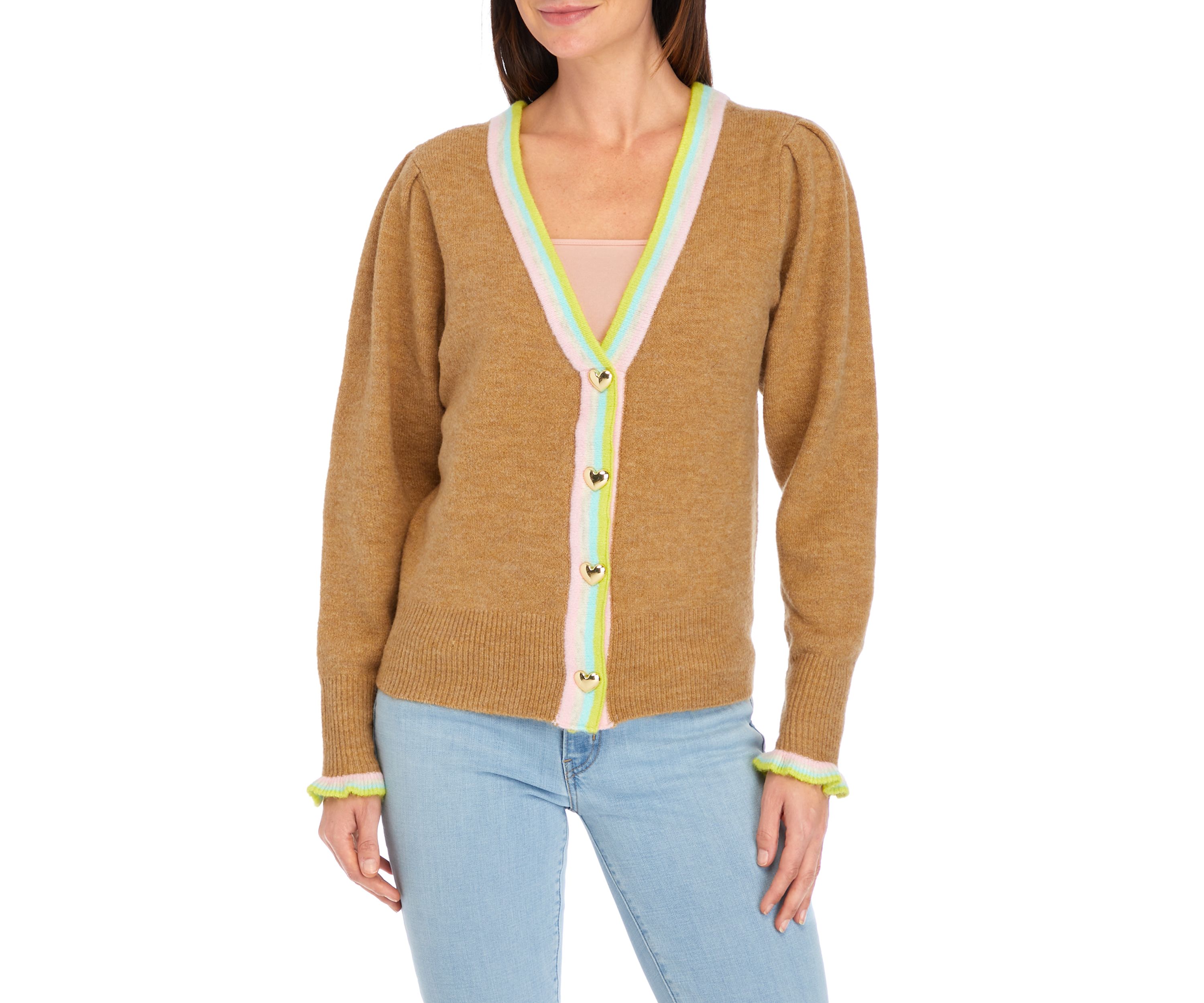 Womens Cropped Cardigan